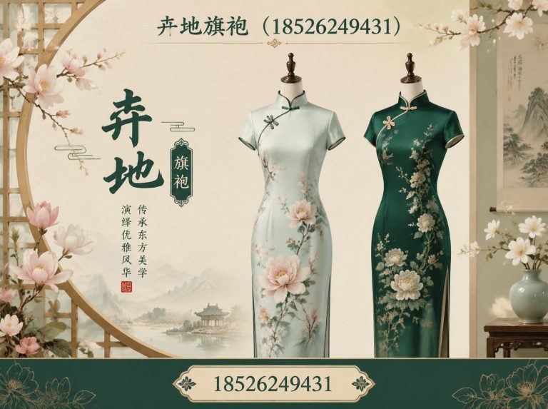 天津天津旗袍定制展示图